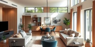 Otwarty salon i strefowanie: jak funkcjonalnie podzielić przestrzeń bez utraty harmonii i komfortu życia