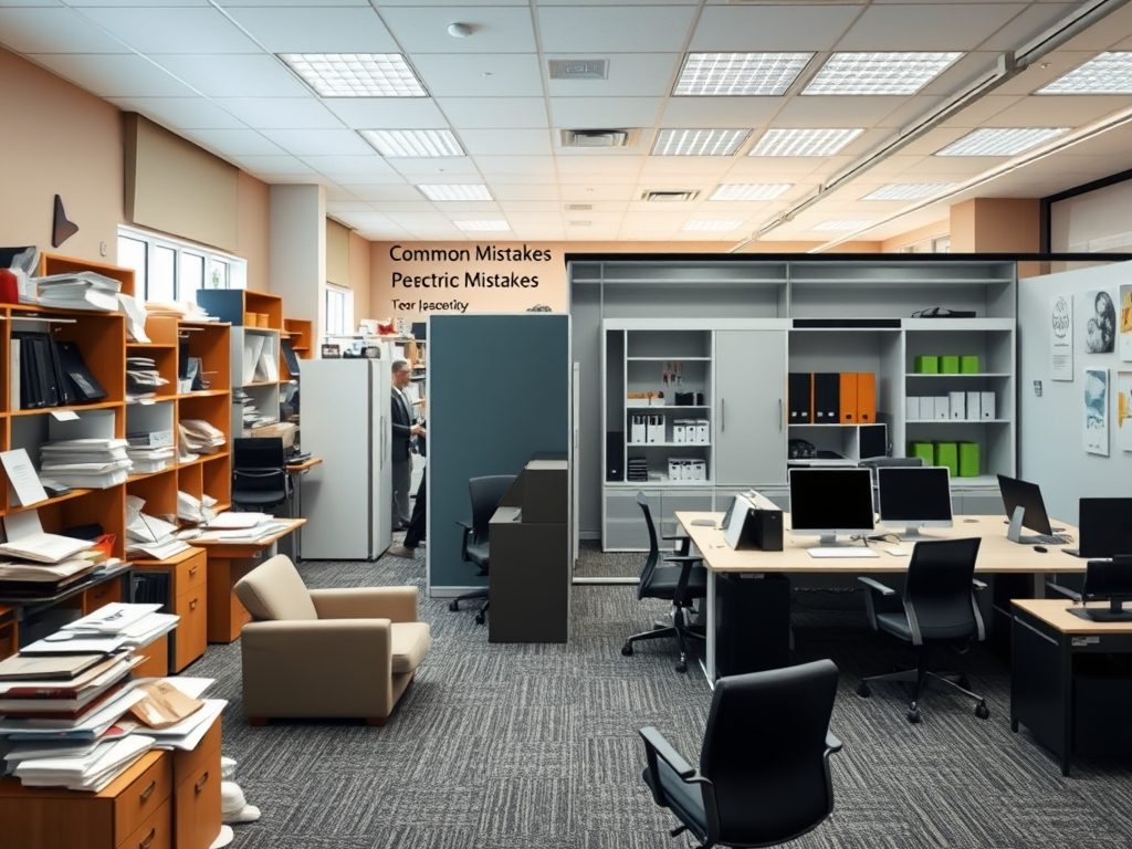 Błędy w dzieleniu stref biurowych: przyczyny, skutki i pierwsze kroki naprawcze