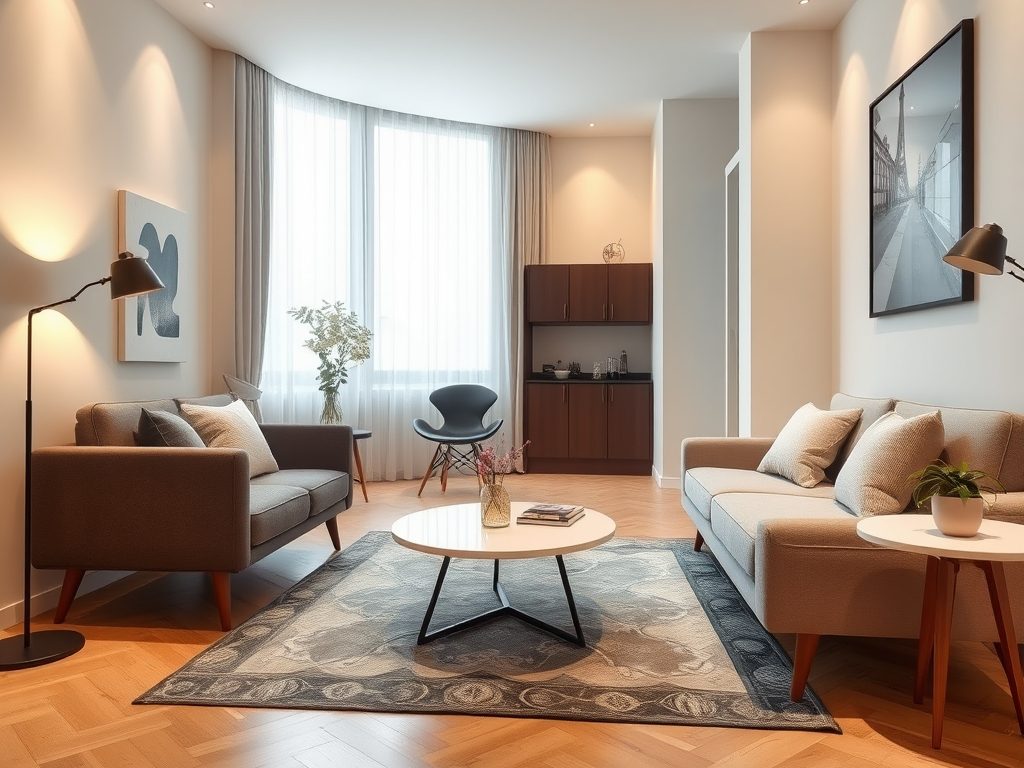 Meble na nóżkach w małym mieszkaniu – jak wybrać i urządzić funkcjonalną przestrzeń z lekkością i stylem