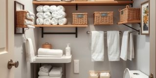 Mała łazienka: jak sprytnie wykorzystać przestrzeń do przechowywania i zachować porządek