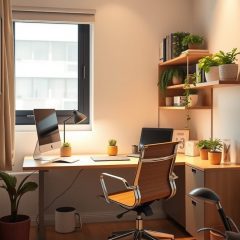 Miejsce do pracy w kawalerce: jak ergonomia i organizacja zmieniają komfort małej przestrzeni