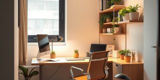 Miejsce do pracy w kawalerce: jak ergonomia i organizacja zmieniają komfort małej przestrzeni