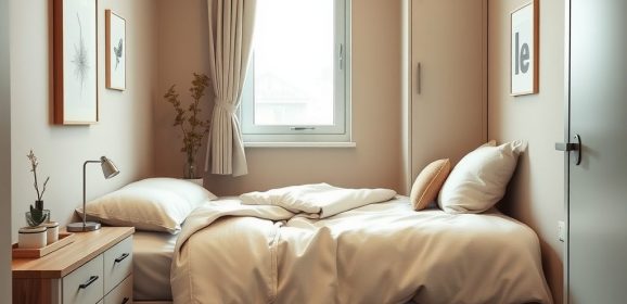 Jak funkcjonalnie urządzić małą sypialnię w mieszkaniu, by zyskać przestrzeń i przytulność