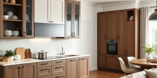 Przechowywanie w aneksie kuchennym w salonie: praktyczne rozwiązania i pułapki do uniknięcia