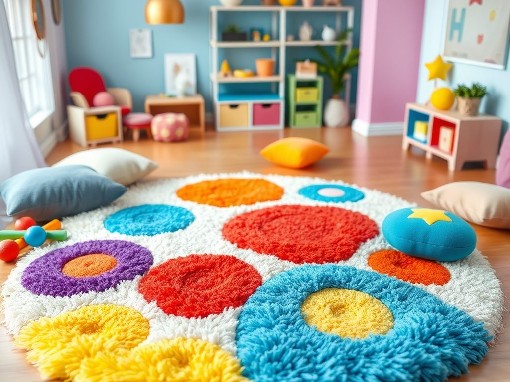 Dywan do pokoju dziecka: jak wybrać bezpieczny, trwały i kreatywny element aranżacji wnętrza