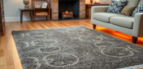 Dywan do salonu na ogrzewaniu podłogowym: jak wybrać, by nie tracić ciepła i komfortu